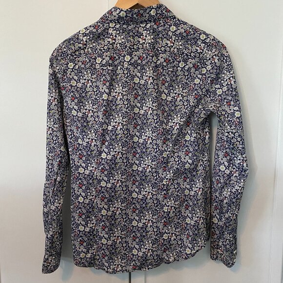 JCrew Perfect Shirt Liberty floral size 4 - Picture 3 of 4
